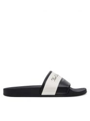 KARL LAGERFELD Klapki KL70023 Czarny. Czarne klapki i japonki męskie KARL LAGERFELD, bez wzorów, z tworzywa sztucznego. Za 269.99 zł.