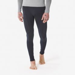 Legginsy termoaktywne narciarskie męskie Quechua BL 900 tech. Niebieskie bielizna termoaktywna męska WED'ZE, m, bez wzorów, z elastanu, bez ramiączek, narciarskie. Za 159.99 zł.