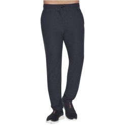 Spodnie sportowe męskie Skechers Ultra Go Lite Tapered Pant. Niebieskie szorty sportowe męskie Skechers, bez wzorów, z elastanu, sportowe. Za 249.99 zł.
