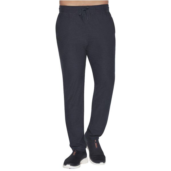 Spodnie sportowe męskie Skechers Ultra Go Lite Tapered Pant. Niebieskie spodnie dresowe męskie Skechers, bez wzorów, z elastanu, sportowe. Za 249.99 zł.