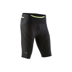 Krótkie legginsy KIPRUN COMPR. Czarne legginsy męskie KALENJI, krótkie. Za 99.99 zł.