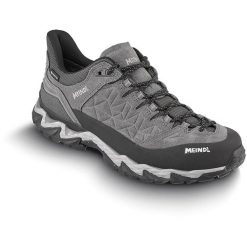 Buty trekkingowe męskie MEINDL Sion GTX z membraną Gore-tex. Szare buty trekkingowe męskie Meindl, bez wzorów, z gore-texu, sportowe, bez obcasa, bez zapięcia. Za 853.91 zł.
