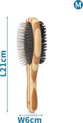 Nobleza Dwustronny grzebień dla zwierząt z nadrukiem zebry Dwustronny grzebień dla zwierząt z nadrukiem zebry. Golarki męskie Nobleza. Za 14.26 zł.