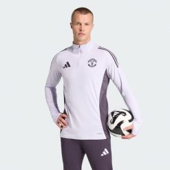 Bluza Manchester United Tiro 25 Competition Training. Czarne bluzy nierozpinane męskie ADIDAS, l, bez wzorów, z dresówki, sportowe, bez ramiączek, bez kaptura. Za 329.00 zł.