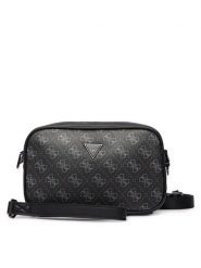 Guess Saszetka HMMILO P6150 Czarny. Czarne saszetki męskie Guess, z aplikacjami, ze skóry. Za 329.99 zł.