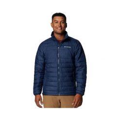Kurtka COLUMBIA POWDER LITE II JACKET Niebieski. Niebieskie kurtki męskie Columbia, bez wzorów, z syntetyku, sportowe, bez ramiączek, bez kaptura. W wyprzedaży za 442.85 zł.