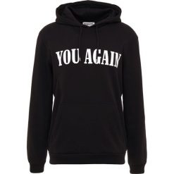 Essentiel Antwerp KANT PRINTED HOODIE Bluza z kapturem black. Bluzy nierozpinane męskie Essentiel Antwerp. W wyprzedaży za 395.85 zł.