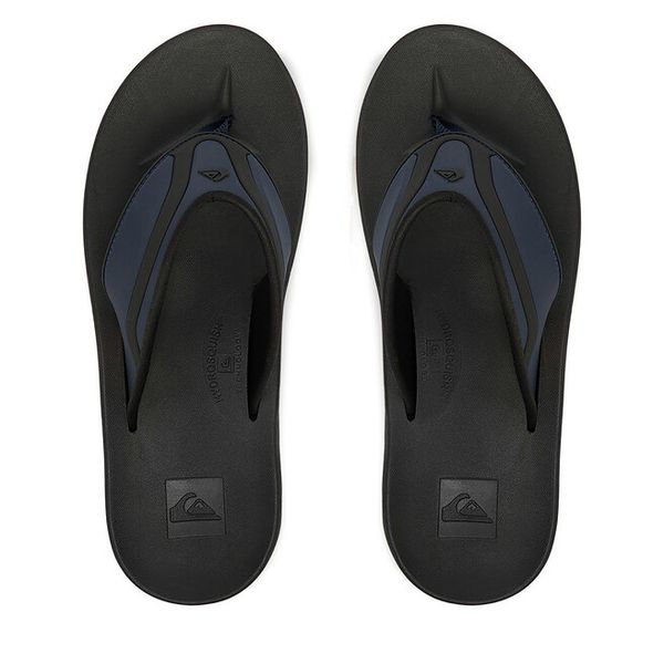 Japonki Quiksilver. Niebieskie klapki i japonki męskie Quiksilver, bez wzorów. Za 129.99 zł.