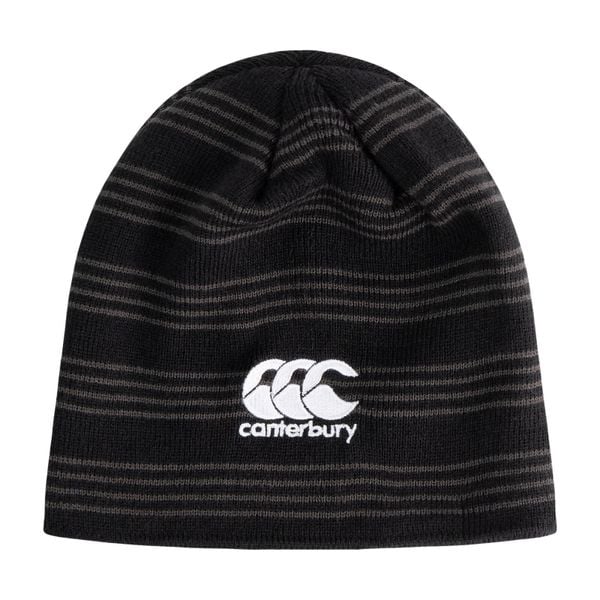 Czapka Canterbury Team. Czarne czapki męskie CANTERBURY, na zimę, bez wzorów. Za 169.50 zł.