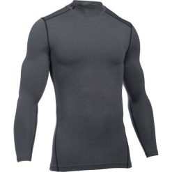 Under Armour Cg Armour Mock Carbon Heather Black Xl. Brązowe bielizna termoaktywna męska Under Armour, ze skóry, z długim rękawem. Za 169.00 zł.