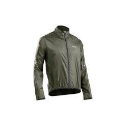 Kurtka rowerowa od wiatru i deszczu NORTHWAVE Vortex 2 DWR. Zielone kurtki męskie Northwave, m, bez wzorów, bez ramiączek, bez kaptura. Za 220.00 zł.