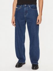 Calvin Klein Jeans Jeansy 90's J30J327399 Granatowy Loose Fit. Niebieskie jeansy męskie Calvin Klein Jeans, bez wzorów, z bawełny. Za 299.99 zł.