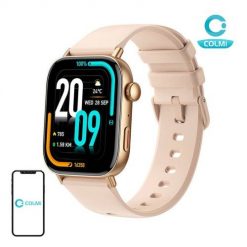 Smartwatch Colmi C8 Max (Złoty). Żółte smartbandy Colmi. Za 91.99 zł.