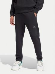 Adidas Spodnie dresowe ALL SZN French Terry IV5216 Czarny Loose Fit. Czarne spodnie dresowe męskie ADIDAS, bez wzorów, z bawełny. Za 179.99 zł.