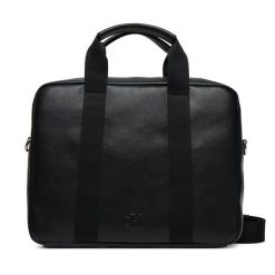 Torba na laptopa Calvin Klein. Czarne torby na laptopa męskie Calvin Klein, bez wzorów, małe. Za 439.99 zł.