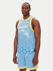 Puma Tank top Hoops Manchester City 631693 Błękitny Regular Fit. Niebieskie t-shirty sportowe męskie Puma, m, bez wzorów, z syntetyku, sportowe, bez ramiączek. Za 219.99 zł.