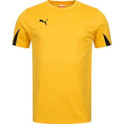 Puma Koszulka męska TeamMen's Sport czarno-żółta r. L. T-shirty sportowe męskie marki Puma. Za 55.22 zł.
