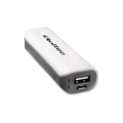 Powerbank QOLTEC 2600 Li-ion Biało-szary 51990. Powerbanki marki Qoltec. Za 39.99 zł.