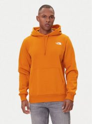 The North Face Bluza Simple Dome NF0A89FC Pomarańczowy Regular Fit. Brązowe bluzy nierozpinane męskie The North Face, m, bez wzorów, z bawełny, bez ramiączek, bez kaptura. Za 299.99 zł.