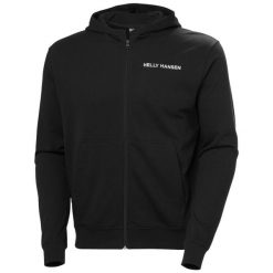 Bluza z kapturem i zamkiem błyskawicznym Helly Hansen Core. Czarne bluzy z kapturem męskie Helly Hansen, m, bez wzorów, z bawełny, z kapturem. Za 368.00 zł.