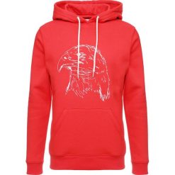 Soulland BALDIE Bluza z kapturem red. Czerwone bluzy nierozpinane męskie Soulland, z bawełny. Za 569.00 zł.