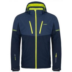 Kurtka narciarska męska Glemo Fobby, wodoodporna, 2XL. Niebieskie kurtki narciarskie i snowboardowe męskie ZEAGLE, na zimę, m, bez wzorów, bez kaptura, narciarskie. Za 456.99 zł.