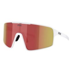 Okulary przeciwsłoneczne Bliz P001. Białe okulary przeciwsłoneczne męskie Bliz, bez wzorów, sportowe. Za 351.99 zł.