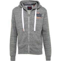 Superdry PREMIUM GOODS ZIPHOOD Bluza rozpinana flint grey grit. Szare bluzy rozpinane męskie Superdry., z bawełny. Za 389.00 zł.