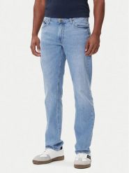 Lee Jeansy Daren 112367189 Niebieski Straight Fit. Niebieskie jeansy męskie Lee, bez wzorów, z bawełny. Za 339.99 zł.