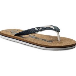 Japonki PEPE JEANS - Hawi Cork PMS70046 Marine 585. Niebieskie klapki i japonki męskie Pepe Jeans, z jeansu. Za 105.00 zł.