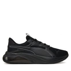 Buty do biegania Puma. Czarne buty do biegania męskie Puma, bez wzorów, bez zapięcia, do biegania. Za 219.99 zł.