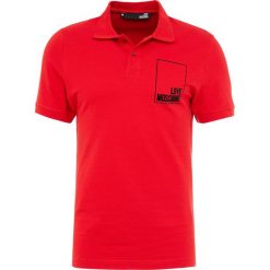 Love Moschino Koszulka polo red. Koszulki polo męskie marki Love Moschino. Za 459.00 zł.