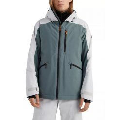 Kurtka narciarska męska O'Neill Diabase. Białe kurtki narciarskie i snowboardowe męskie O'Neill, na zimę, m, bez wzorów, bez kaptura, narciarskie. Za 839.00 zł.
