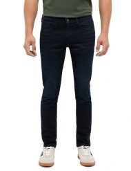 Męskie Spodnie jeansowe Mustang Style Oregon Slim Denim Blue 1017222 5000 802. Niebieskie jeansy męskie Mustang, bez wzorów, z denimu. Za 219.99 zł.