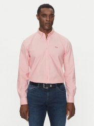 BOSS Koszula H-Roan 50521996 Różowy Slim Fit. Czerwone koszule męskie Boss, m, bez wzorów, z bawełny, bez kołnierzyka, bez ramiączek. Za 279.99 zł.