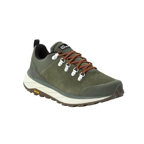 Buty do chodzenia męskie Jack Wolfskin Terraventure Urban Low. Zielone buty trekkingowe męskie Jack Wolfskin, bez wzorów, z zamszu, sportowe, bez obcasa, bez zapięcia. Za 725.00 zł.
