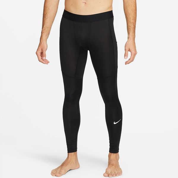 Nike Spodnie termoaktywne Strike czarne r. XL. Czarne bielizna termoaktywna męska Nike, m, bez wzorów, bez ramiączek. Za 82.77 zł.