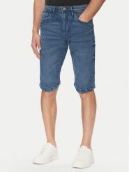 INDICODE Szorty jeansowe Kem 70-172 Niebieski Slim Fit. Niebieskie szorty męskie INDICODE, bez wzorów, z bawełny. Za 129.99 zł.