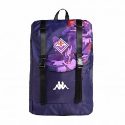 Plecak AC Fiorentina Arecko 2023/24. Niebieskie plecaki męskie Kappa, bez wzorów. W wyprzedaży za 201.85 zł.