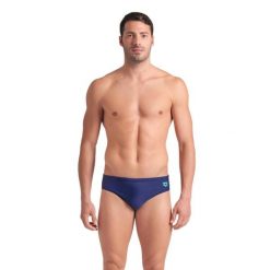 Kąpielówki Arena Flow Swim Briefs. Niebieskie kąpielówki męskie ARENA, m, bez wzorów. Za 116.99 zł.