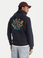 Element Bluza Midnight PO ELYSF00303 Granatowy Regular Fit. Niebieskie bluzy nierozpinane męskie Element, l, bez wzorów, z bawełny, bez ramiączek, bez kaptura. Za 349.99 zł.