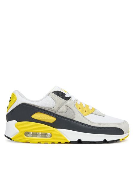 Nike Sneakersy Air Max 90 DM0029 111 Szary. Szare buty sportowe na co dzień męskie Nike, m, bez wzorów, ze skóry, bez ramiączek, bez kaptura. Za 549.99 zł.