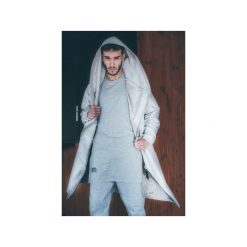 HOODIE GREY OVERSIZE COAT. Płaszcze męskie marki Rest_factory. Za 369.90 zł.