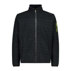Bluza męska turystyczna CMP 38H2237. Czarne bluzy nierozpinane męskie CMP, m, bez wzorów, sportowe, bez ramiączek, bez kaptura. Za 259.99 zł.