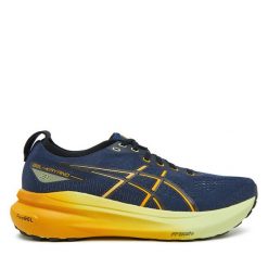 Buty do biegania Asics. Niebieskie buty do biegania męskie Asics, bez wzorów, bez zapięcia, do biegania, asics gel kayano. Za 659.99 zł.