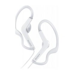 Sony Słuchawki Mdr-as210, Biały. Białe słuchawki douszne SONY. W wyprzedaży za 44.00 zł.