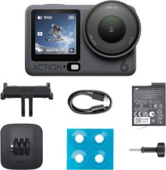 Dji Osmo Action 6 Standard bundle melna - Video kamera CP.OS.00000505 (6937224126060). Kamery sportowe DJI. Za 1,952.37 zł.