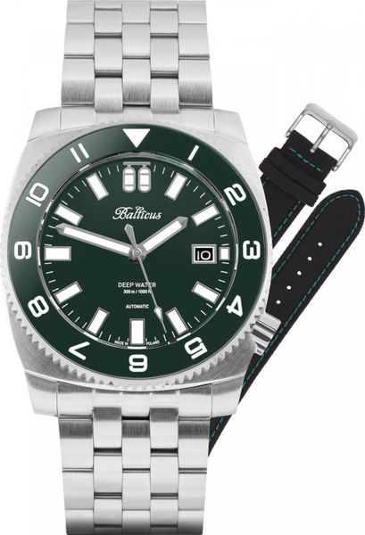 Zegarek Balticus Zegarek męski Balticus BAL-DWRG srebrny. Szare zegarki męskie Balticus, srebrne. Za 4,072.00 zł.