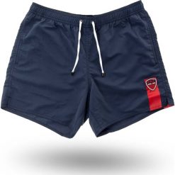 KĄPIELÓWKI EA7 Emporio Armani. Niebieskie kąpielówki męskie EA7 Emporio Armani, m, z aplikacjami, z materiału. Za 379.00 zł.