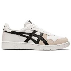 Sneakersy Asics Japan S. Białe buty sportowe na co dzień męskie Asics, m, bez wzorów, ze skóry, retro, bez ramiączek, bez kaptura. Za 323.00 zł.